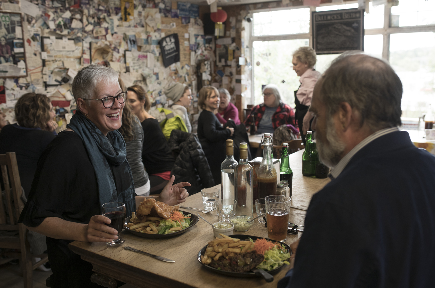 Bullock's Bistro iconic seafood restaurant in Yellowknife Old Town